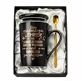 Biching Lehrer Geschenk - Abschiedsgeschenk Lehrerin - Lehrerin Geschenk - Geschenkideen zum Geburtstag für Lehrer - Abschiedsgeschenk für Lehrer - Große Kaffeetasse aus Porzellan 400 ml