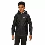 Regatta Mädchen Kids Stormbrk Jkt Jacke, Schwarz, 5-6 Jahre EU