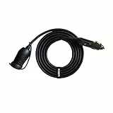 RGBer® Zigarettenanzünder 12V Verlängerung Kabel mit Stecker Zigarettenanzünder Verlängerung mit Stecker für Auto Kühlbox und Kompressor Kühlbox geeignet.