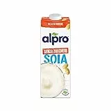 Alpro Sojadrink Ohne Zucker, 1 L, haltbar | Quelle von Calcium und Vitaminen | zuckerfrei | glutenfrei | fettarm | ohne Laktose | vegan & milchfrei