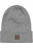 Urban Classics Unisex Strickmütze, Grau, Einheitsgröße