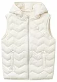 United Colors of Benetton Mädchen Gilet 21incj00q Jacke, Weiß, 120 cm