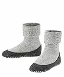 FALKE Unisex Kinder Stoppersocken Cosyshoe Minis K Hp Wolle rutschhemmende Noppen 1 Paar, Grau Light Grey 3400, 27/28 EU