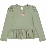 Müsli by Green Cotton Mädchen Dazzle Print L/S T-Shirt, Poetry Green, 104 EU