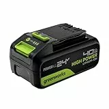 Greenworks 24V 4Ah Akku High Power(Li-Ion 24V 4,0 Ah wiederaufladbarer leistungsstarker Akku passend für alle Geräte der 24 V Greenworks Tools Serie), 2 Jahre Garantie - G24B4HP1100