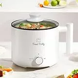 Food Party Hot Pot Elektrisch Hotpot Topf 1,8L Elektrischer Kochtopf 220V Nudelkocher Elektropfanne Electric Pot Ramen Kocher Chinesischer Hot Pot Fondue
