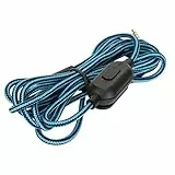 Gaming-Headset-Ersatzkabel mit Inline-Mikrofon, Aux-Kabel mit Lautstärkeregler für G Pro, G Pro X, G433, G233, Blau