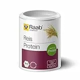 Raab Vitalfood Bio Reis-Protein Pulver mit 80 % pflanzlichem Eiweiß, aus biologischem Anbau, vegan, für Shakes, 125 g