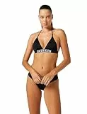 Calvin Klein Damen Bikini Oberteil Triangel Herausnehmbare Polster, Schwarz (Black), XS