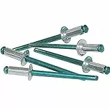 C.K Box von 50 Nieten Aluminium, mehrfarbig, T3819A 515