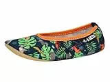 Lico Unisex Kinder G1 Gymnastikschuhe, Marine Orange, 28 EU