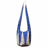 PANASIAM Shoulderbag V-Design in blue, L