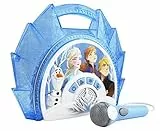 Disney Eiskönigin 2 / Frozen 2 Karaoke Maschine mit Mikrofon für Kinder - eKids FR-115V2
