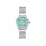 Thomas Sabo Damen Analog Quarz Uhr mit Edelstahl Armband WA0368-201-215-33 mm