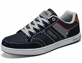 AX BOXING Freizeitschuhe Herren Sneakers Mode Herrenschuhe Leichte Atmungsaktive Schuhe Sportschuhe Trainers Größe 41-46 EU (Blau_1018, 42 EU)