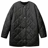 United Colors of Benetton Damen 23p8dn06m Jacke, Schwarz, M
