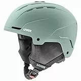 uvex Stance - robuster, effizient belüfteter Skihelm für Damen und Herren mit individueller Größenanpassung - Oxid Green matt - 54-58 cm