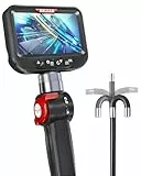 Ralcam Endoskopkamera mit Licht Endoscope Camera - Endoskop 8,5mm Inspektionskamera 4,3' HD 1080P Rohrkamera, Kameras mit 6 LED, IP67 Wasserdicht 1m Flexible Kanalkamera Teleskopkamera Kfz Werkzeug