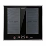 Klarstein Kochfeld, Glaskeramik, 4 Platten, Einbaukochfeld mit Touch-Display, Digitalanzeige und Timer-Funktion, Schnelles Aufheizen, 7000 Watt