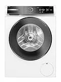 Bosch WGB244A40 Serie 8 Frontlader Waschmaschine 9 kg, 1400 UpM, Made in Germany, Speed Perfect, i-DOS mit Waschmittelscan, Iron Assist - reduziert Knitterfalten, Mini Load, Home Connect, Weiß
