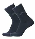 camel active Herren Sokken 'Basic', 2 paar Socken, Blau (Dark Blue 545), 43-46 EU