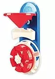 Lena 65471 - Wasserspaß Wasserrad, Badespielzeug aus Kunststoff, Spielset mit Wassermühle mit Trichter und 2 Wasserrädern, Wasserspielzeug Set für Kleinkinder ab 1 Jahr, Badewannenspielzeug