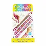 Pracht Creatives Hobby 6048-20031 Diamond Painting Armbänder, 3 Stück, Bastelset zum Gestalten eines persönlichen Armbandes mit Glitzersteinchen, für Kinder ab 5 Jahren
