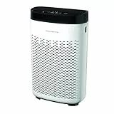 Rowenta Pure Air Essential Luftreiniger Allergiker, für Zuhause, hohe Leistung, schnelle Luftreinigung, 3 Geschwindigkeiten, geräuscharmer Modus, Filterwechselanzeige, Wirkfläche 90 m², Timer, PU2530