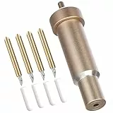 ANBOO Premium Feinschnittklinge + Gehäuse, Ersatzklingen Kompatibel mit Cricut Explore Air/Air 2/Maker 3 (2 Cricut Messer), Gold