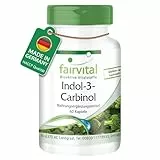 Fairvital | Indol 3 Carbinol Kapseln - 60 Kapseln - HOCHDOSIERT - I3C Kapseln mit Brokkoli-Pulver - VEGAN