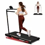 Sperax Laufband für Zuhause Klappbar, 5 in 1 Walking Schwingungen Pad 12 km/h, Walking Pad mit Steigung, Laufband und Fernbedienung für Zuhause und Büro(Schwarz)