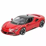 Bburago 18-26028 Ferrari R & P - SF90 Stradale - Maßstab 1:24 - Farbe Rot - Metallmodell