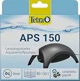 Tetra APS 150 Aquarium Luftpumpe - leise Membran-Pumpe für Aquarien von 80-150 L, schwarz