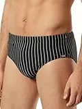 Schiesser Herren Slip Komfort Badehose, schwarz, 9
