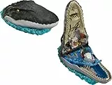 Jurassic World Mattel Jurassic World Rebirth Deluxe-Mosasaurus-Spielset mit 7 interaktiven Funktionen, 7 Soundeffekten und 6 Mikrofiguren, zusammenklappbar zum Tragen und Aufbewahren