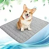 NIBESSER Kühlmatte für Hunde Selbst Kühlende Hundematte Sommer Kühlkissen hundematte für Zuhause Unterwegs oder im Auto