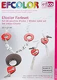 efco Farbset, Farbschmelzpulver, Mehrfarbig, 15-teiliges Set