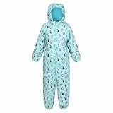 Regatta Splat II Little Adventurers wasserdichter Anzug für Kinder, mit Aufdruck