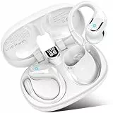 Bluetooth 5.4 Kopfhörer Sport, 2026 Neu 6D Tiefer Dass In Ear Kopfhörer Kabellos Bluetooth mit 4 ENC Mic, 70H Noise Cancelling Ear buds, Over-Ear Sportkopfhörer mit Ohrhaken, IP7 Wasserdicht Ohrhörer