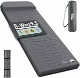 HiiPeak Isomatte R-Wert 9,5, Camping Matratze aus Schaumstoff mit Kissen, Isolierte Luftmatratze für Winter und Sommer, Bequeme Schlafmatte für Camping, Outdoor, Wandern, Reisen, Zelt