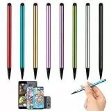 8 Stück Stylus Stifte für Touchscreens, Hochpräziser Eingabestift für Alle Universellen, Universeller mit Feiner Spitze für Handy/Ipad/Samsung/Xiaomi/Android/Tablet Und Andere Touchscreens