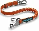 IOKHEIRA Hunde Sicherheitsgurt für Auto (Orange)