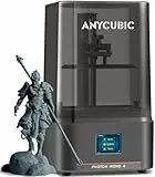 ANYCUBIC Photon Mono 4, Resin 3D-Drucker mit 7'' 10K Mono LCD-Bildschirm, Stabiler LighTurbo-Lichtquelle und 70 mm/h Schnelldruck, Druckvolumen 153,4 x 87 x 165 mm