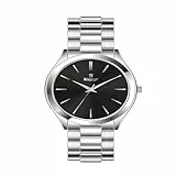 Weayege Herren Uhren Analog Armbanduhr mit Edelstahlarmband,Damen Herren Luxus Armbanduhr,Herren Uhr Quarz Edelstahl Wasserdicht Mesh Ultradünne