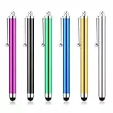 Andibro Stylus Pens für Touchscreens,6 Pcs Universelle Tablet Stift Hochempfindlicher Eingabestifte Handy Stifte für Smartphones Kompatibel alle Touchscreen (B)