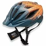 Street Jr Pro Kinder- und Jugend-Fahrradhelm mit LED Rücklicht, 300g, Made in Germany, Maxshell-Technologie, K-FIT Anpassung