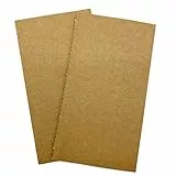 OMNIQI Leder-Tagebucheinlagen, 2 Nachfülleinlagen für kleine nachfüllbare Reise-Notizbücher, Füllpapier für Tagebuch, Notizbuch (Linie)