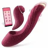 5 in 1 Sex Spielzeug für die Frau Vibrator mit APP für G-punkt Klitoris,Vibration für Frauen mit 7Stoßmodi 7 Pochen 10 Vibration 42℃ Heizfunktion,Vibratorensets für Frauen,Sex Toys Dildos Sexspielzeug