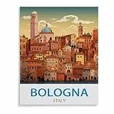 Bologna Italy，Jigsaws Puzzles 1000 Pieces Classic Jigsaws Educational Games Toys，Best Gift for Adults and Kids（26x38cm）-K13