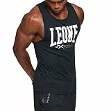 LEONE 1947, Logo-Tanktop, Mann, Schwarz, XS, ABX101